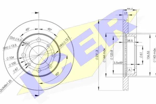 Brake Disc (78BD1702-2)