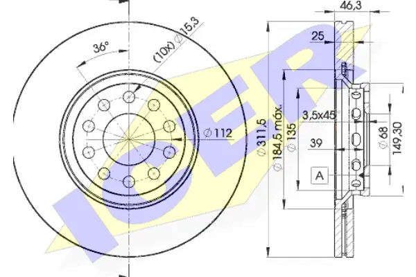 Brake Disc (78BD4065-2)