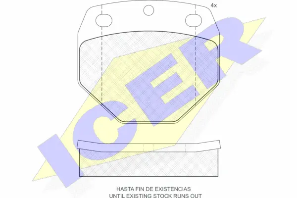 Brake Pad Set, disc brake (150939)