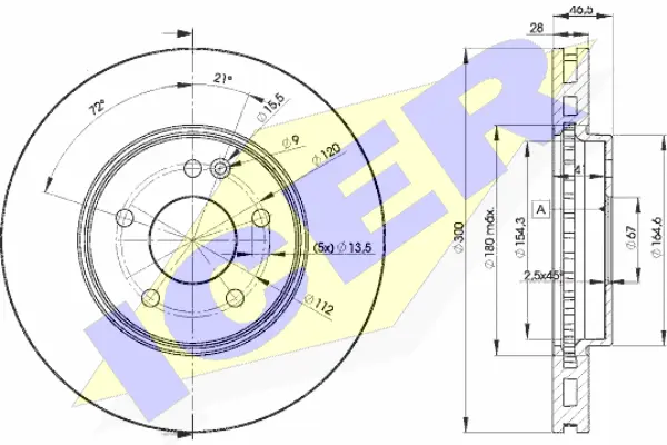 Brake Disc (78BD1212-2)