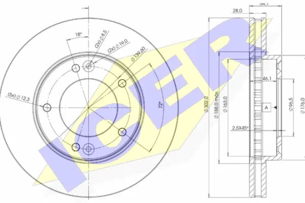 Brake Disc (78BD1712-2)