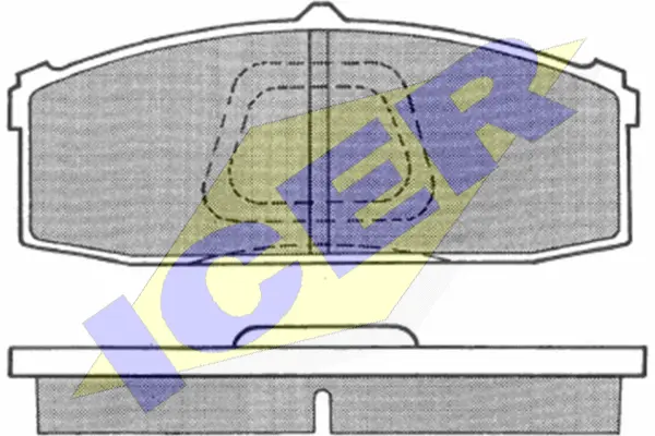 Brake Pad Set, disc brake (180499)