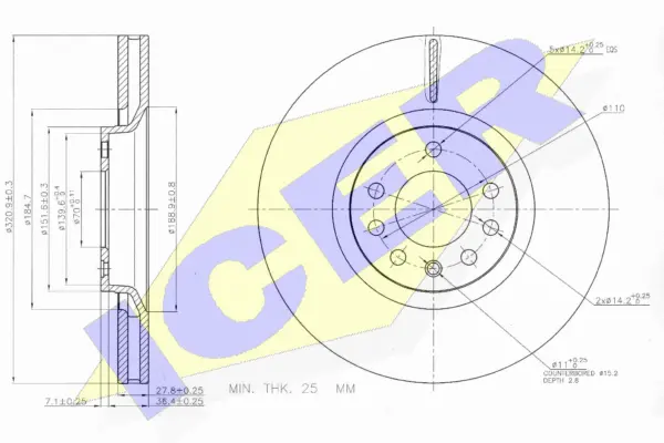 Brake Disc (78BD9213-2)