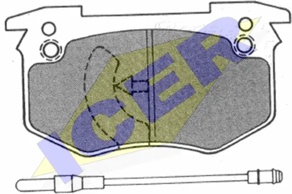 Brake Pad Set, disc brake (180394)