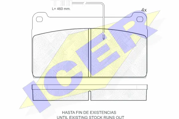 Brake Pad Set, disc brake (151416)