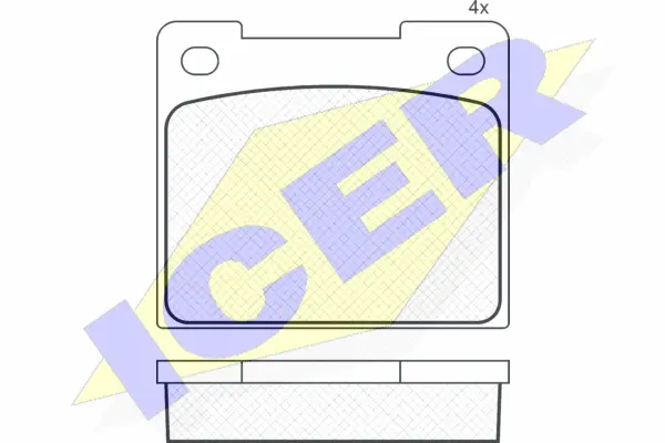 Brake Pad Set, disc brake (180033)