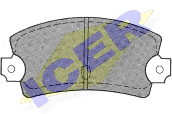 Brake Pad Set, disc brake (180215)
