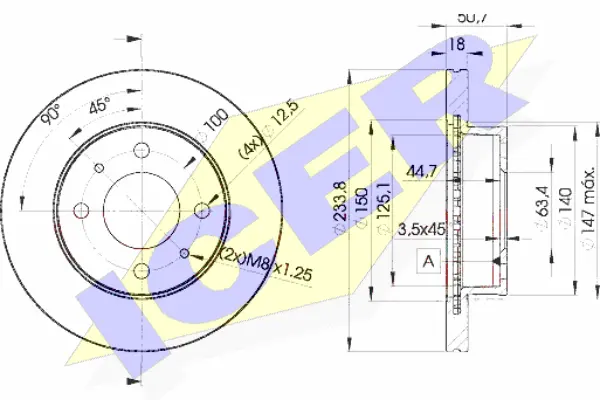 Brake Disc (78BD0550-2)
