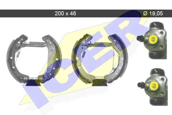 Brake Shoe Set (79KT0042 C)