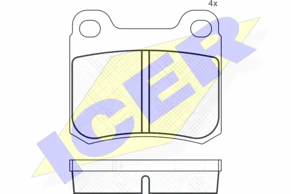 Brake Pad Set, disc brake (180420)