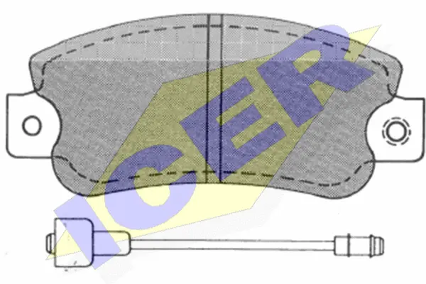Brake Pad Set, disc brake (180479)