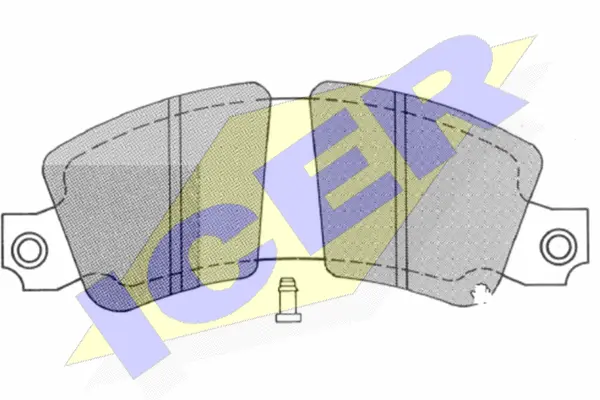 Brake Pad Set, disc brake (180228)