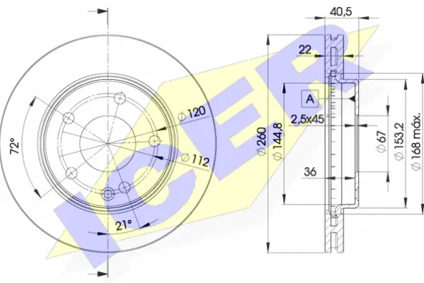 Brake Disc (78BD0113-2)