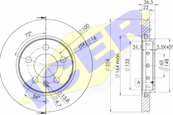 Brake Disc (78BD4092-2)