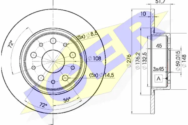Brake Disc (78BD4646-2)