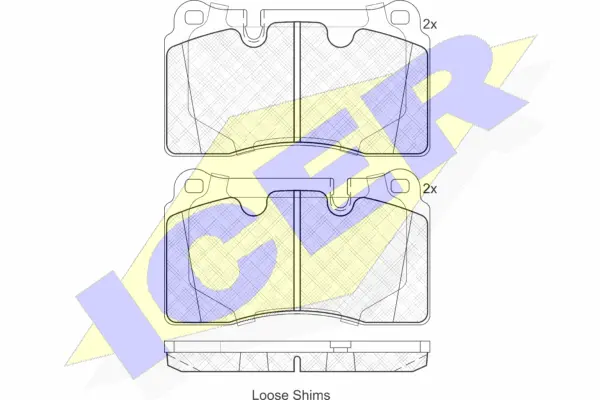 Brake Pad Set, disc brake (181790)