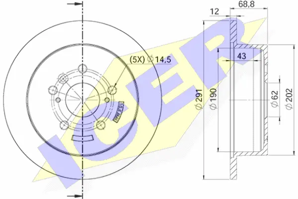 Brake Disc (78BD4126-2)