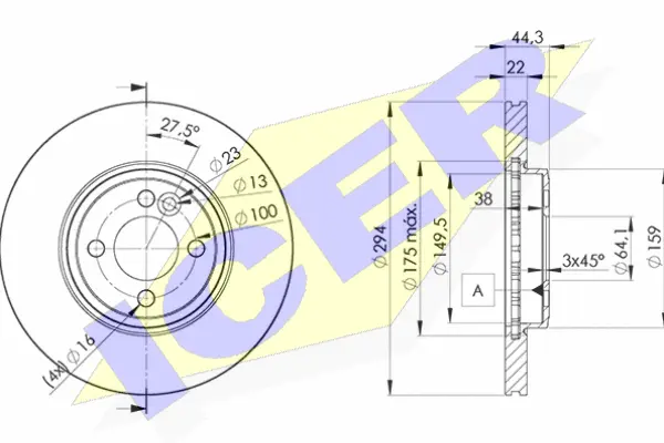 Brake Disc (78BD8570-2)