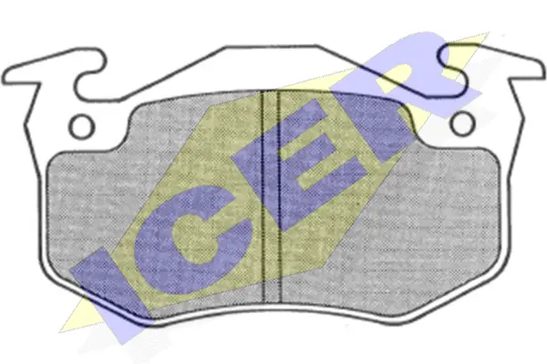 Brake Pad Set, disc brake (180724)