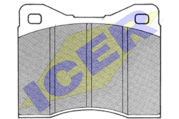 Brake Pad Set, disc brake (180083)