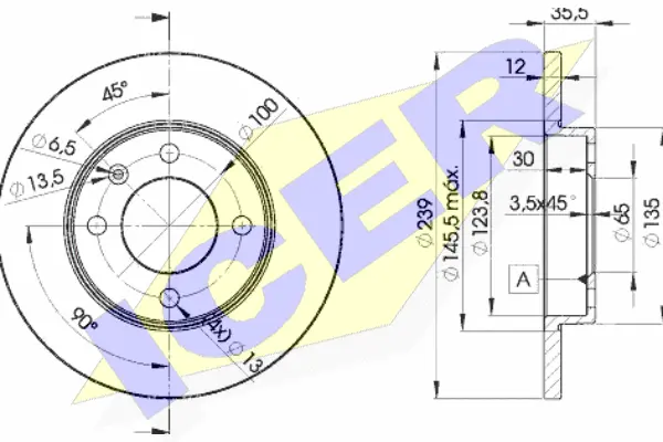 Brake Disc (78BD3300-2)