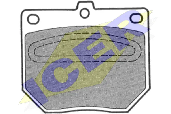 Brake Pad Set, disc brake (180641)