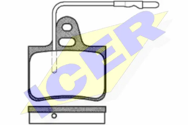 Brake Pad Set, disc brake (180364)