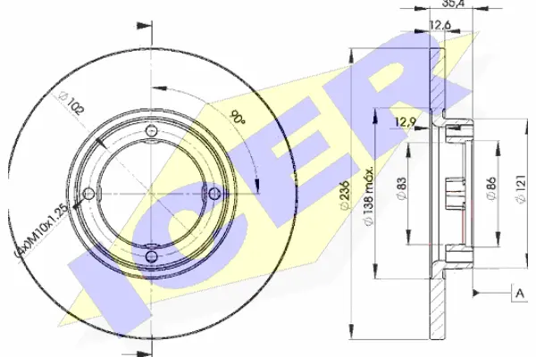 Brake Disc (78BD4392-2)