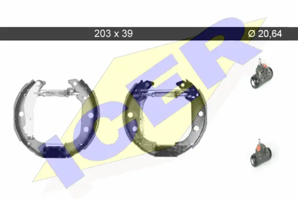 Brake Shoe Set (79KT0049 C)