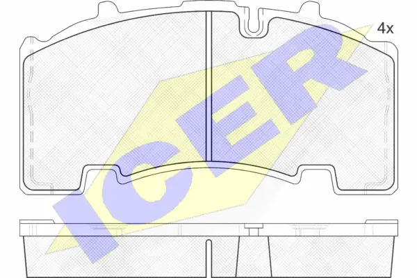 Brake Pad Set, disc brake (152135)