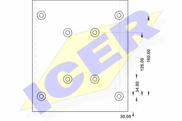 Brake Lining Kit, drum brake (21 9187 00)