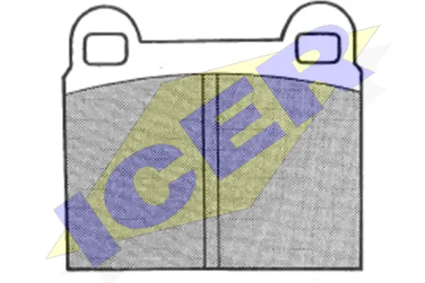 Brake Pad Set, disc brake (180058)