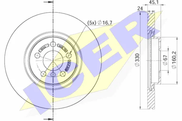 Brake Disc (78BD0043-2)