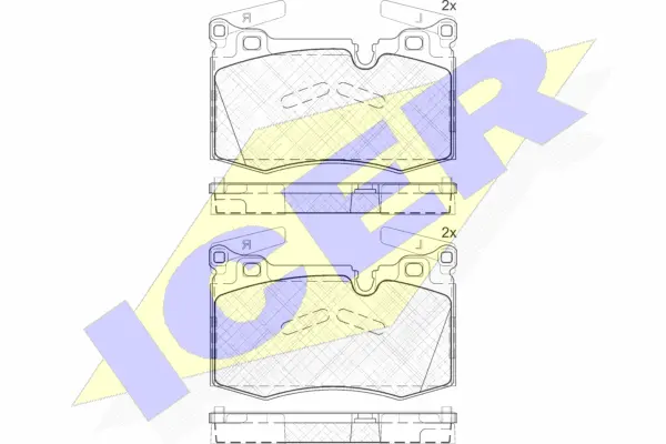 Brake Pad Set, disc brake (181979)