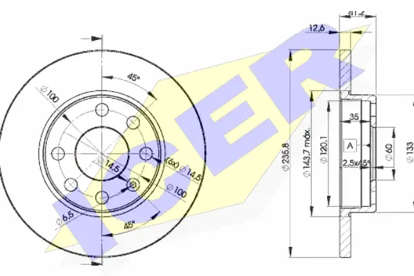 Brake Disc (78BD1240-2)