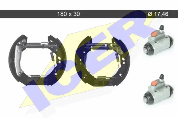 Brake Shoe Set (79KT0097 C)
