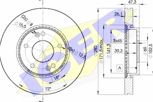 Brake Disc (78BD5171-2)