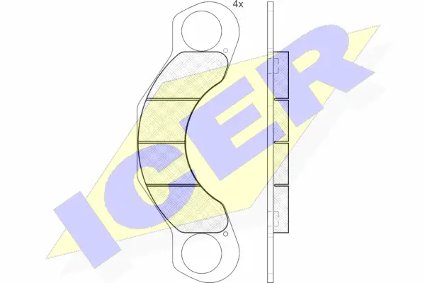Brake Pad Set, disc brake (150428)