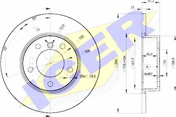Brake Disc (78BD0673-2)