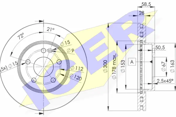 Brake Disc (78BD0415-2)