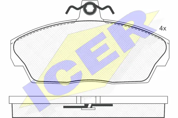 Brake Pad Set, disc brake (181332)