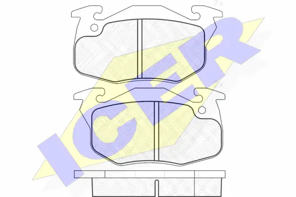 Brake Pad Set, disc brake (181120)