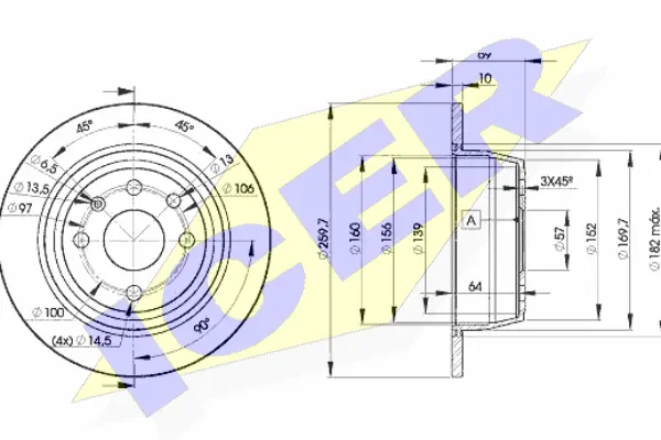 Brake Disc (78BD9041-2)