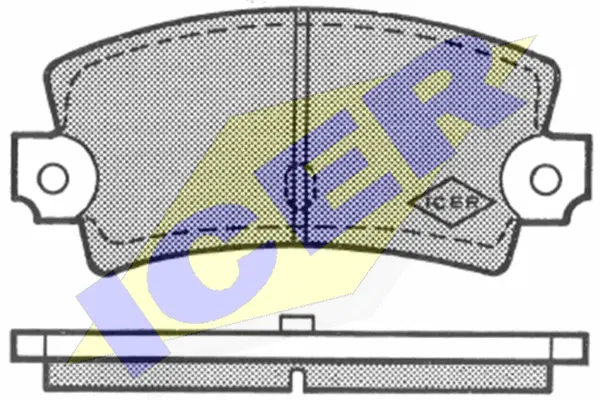 Brake Pad Set, disc brake (180212)