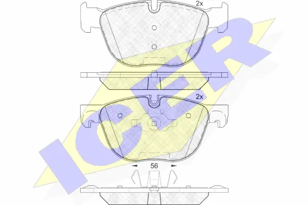 Brake Pad Set, disc brake (181919)