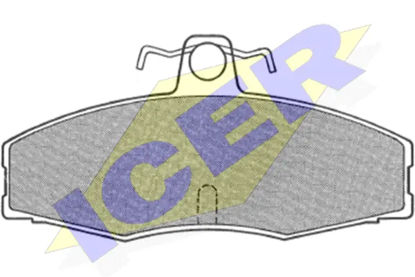 Brake Pad Set, disc brake (180741)