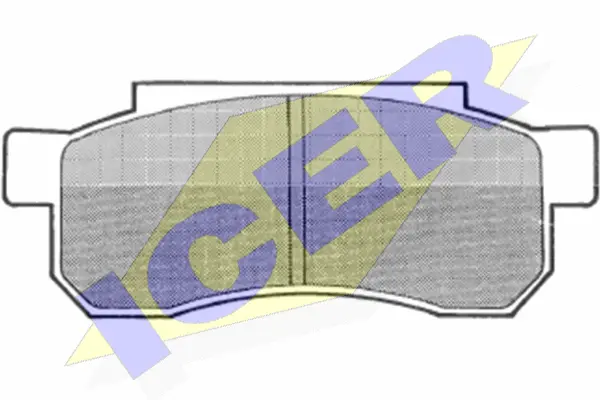 Brake Pad Set, disc brake (180625)
