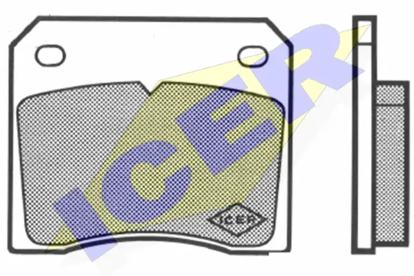 Brake Pad Set, disc brake (180042)