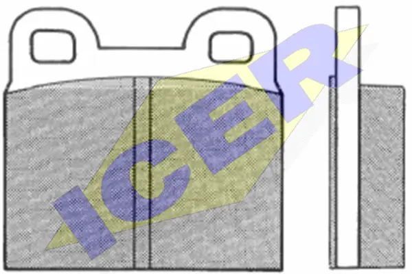 Brake Pad Set, disc brake (180086)