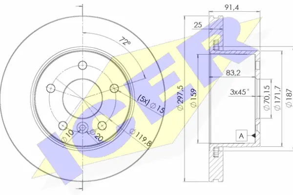 Brake Disc (78BD0380-1)